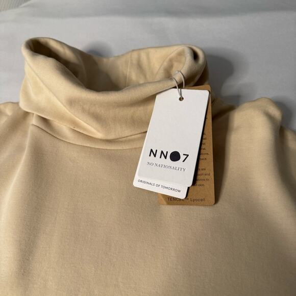 NN07 M NWT Men's Beige Turtleneck Sweater 3554 F - Picture 7 of 13